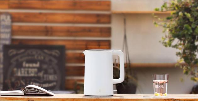 米家新電水壺發布:標準米家風格定價99元
