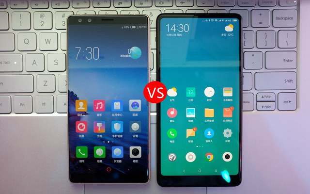 小米MIX2努比亞Z17S對比評測 努比亞Z17S和小米MIX2哪個好?