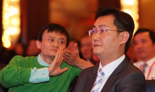馬化騰評馬云:阿里巴巴像是收租金的地主 而我卻不收!