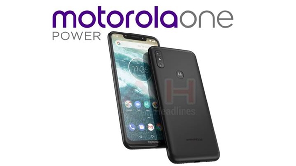 Moto新機One Power諜照曝光:劉海屏+后置指紋識別