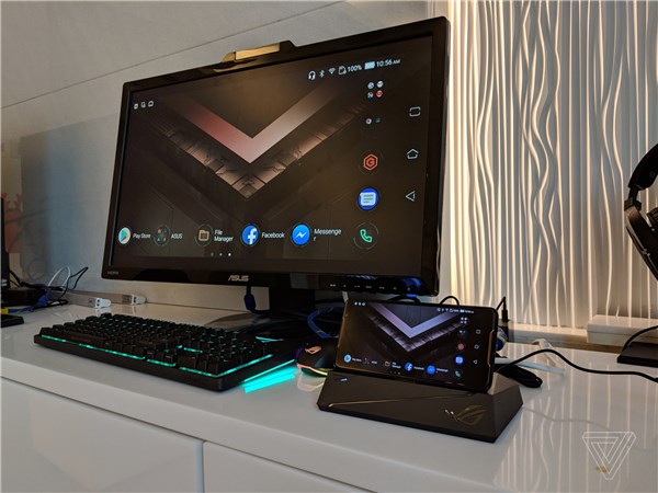 華碩ROG Phone游戲手機發布:可外接散熱風扇