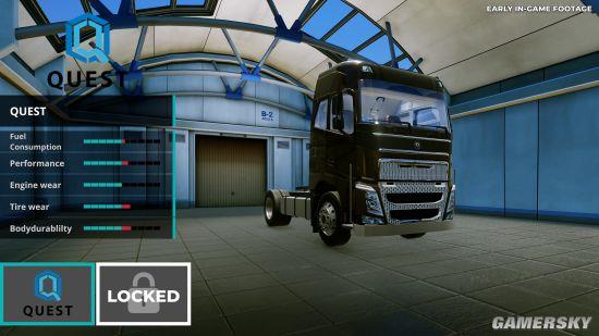 開車模擬游戲《卡車司機》公布：拉貨交際兩不誤