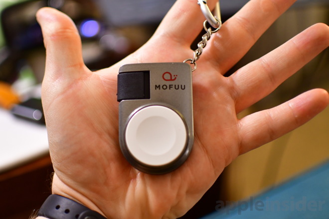 Mofuu:能給Apple Watch充電的鑰匙扣