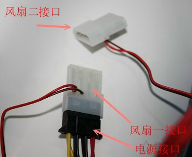 機(jī)箱風(fēng)扇電源怎么接線?機(jī)箱風(fēng)扇電源線接法圖解教程