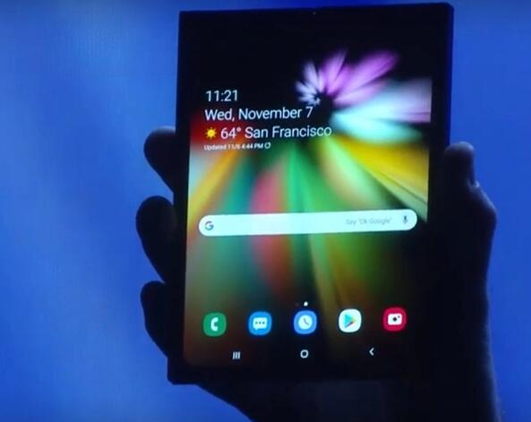 三星首款折疊屏手機售價曝光:相當于頂配iPhone XS Max