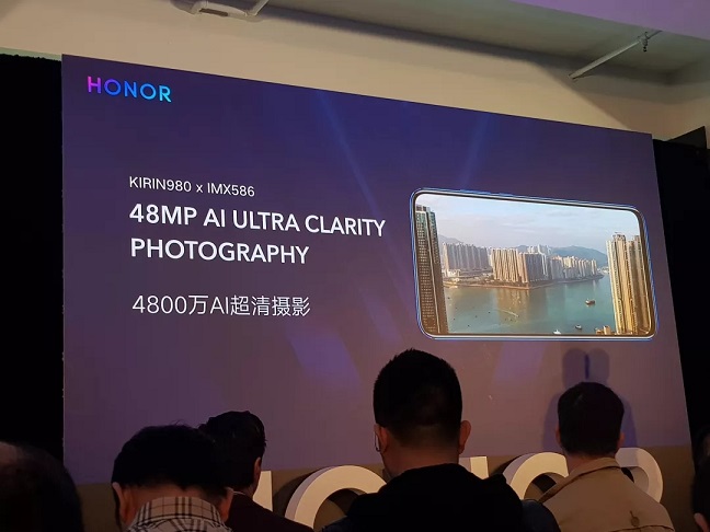 榮耀V20正式香港亮相:推出了三大新技術