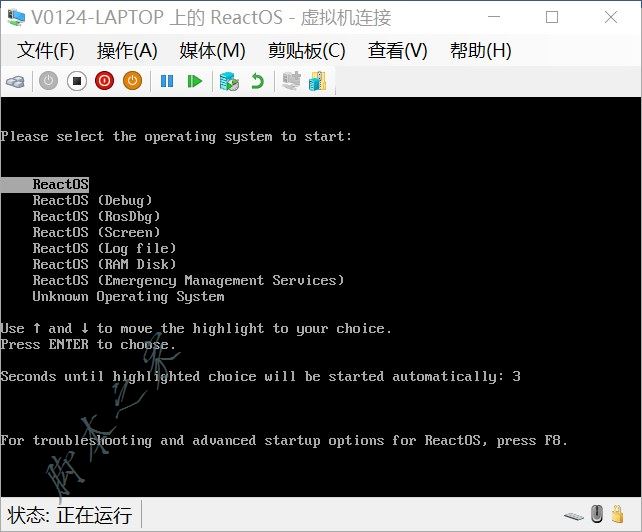 Hyper-V虛擬機安裝ReactOS系統的詳細圖文教程