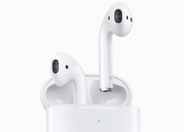 蘋(píng)果新一代AirPods2無(wú)線耳機(jī)發(fā)布:支持無(wú)線充電 1279元起