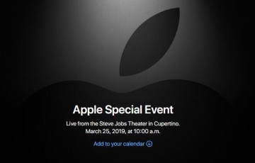 2019蘋果春季發(fā)布會視頻直播地址,3月26日蘋果春季新品發(fā)布會直播觀看地址