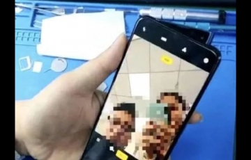 OPPO Reno真機曝光:前置扇形升降式攝像頭,網友:看不懂!