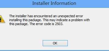Win10安裝msi程序報錯怎么辦?Win10安裝msi程序報2503和2502錯誤的解決方法