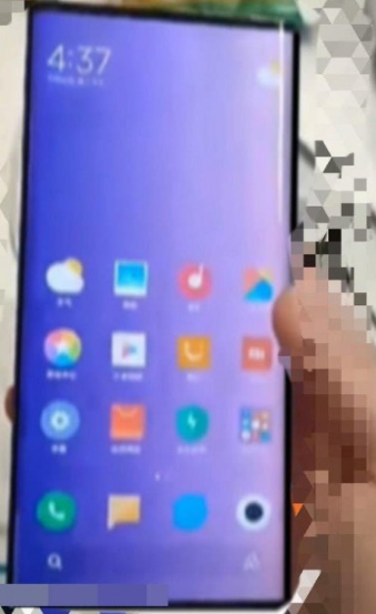 疑是小米MIX4諜照曝光：搭載驍龍865+X55基帶 正面全是屏