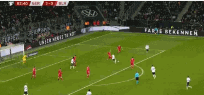 德國隊6勝1負積18分!德國4-0提前出線