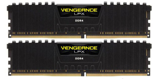 美商海盜船 復仇者LPX系列 DDR4 3200 8GB內存*2根