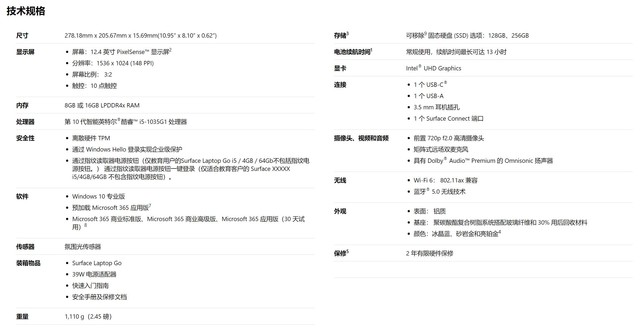 Surface Laptop Go 開箱試用 可以入手